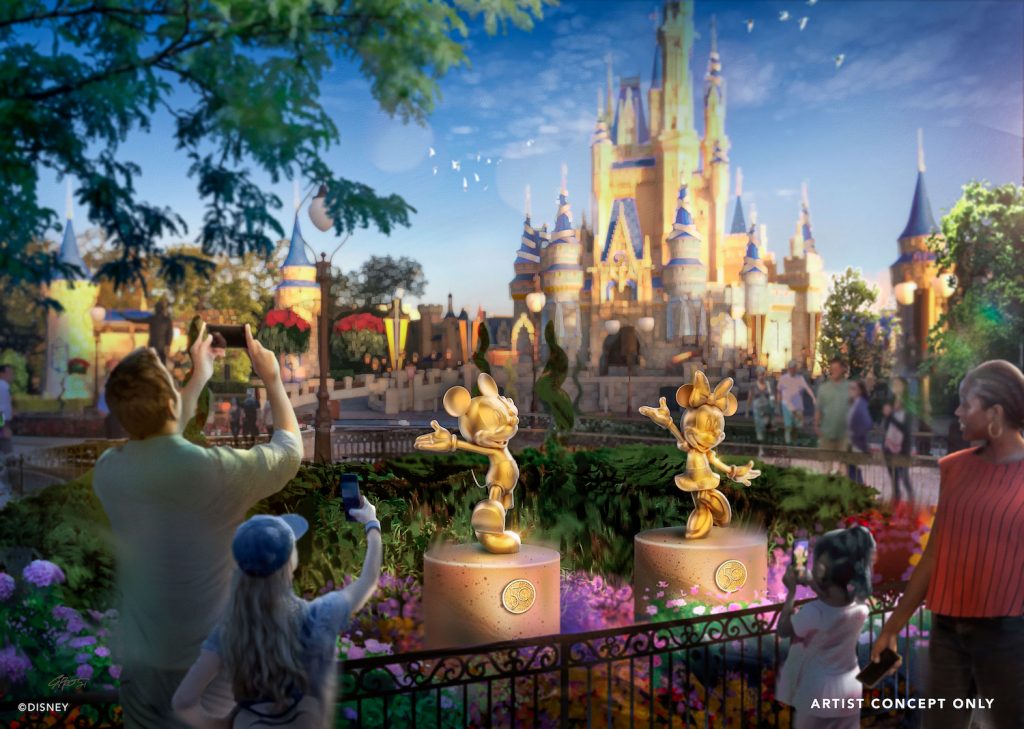 'Disney Fab 50' Character Sculptures at Walt Disney World Resort