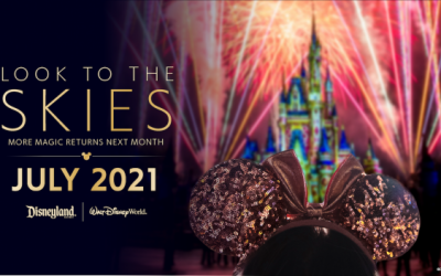 Les feux d’artifice de retour dans les parcs Disney !
