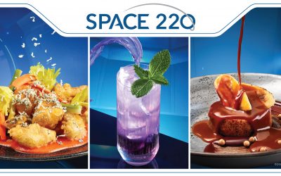 Space 220 : ouverture et menu