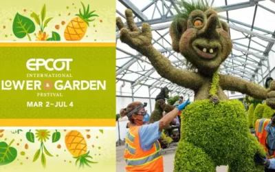 EPCOT FLOWER & GARDEN Festival présentera des fleurs, des airs de parfums et des saveurs à compter du 2 mars 2022