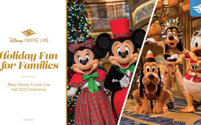 Disney Cruise Line propose des vacances amusantes pour les familles avec de nouveaux itinéraires automne 2023