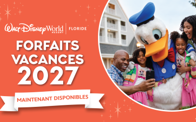 Les réservations 2027 sont maintenant disponibles au Walt Disney World Resort