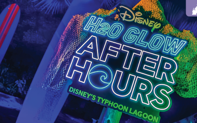 Les dates des soirées Disney H2O Glow After Hours ont été annoncées pour le parc aquatique Typhoon Lagoon de Disney.